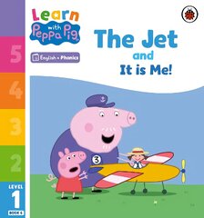 Learn with Peppa Phonics Level 1 Book 6 - The Jet and It is Me! Phonics Reader kaina ir informacija | Knygos mažiesiems | pigu.lt