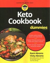 Keto Cookbook For Dummies kaina ir informacija | Receptų knygos | pigu.lt