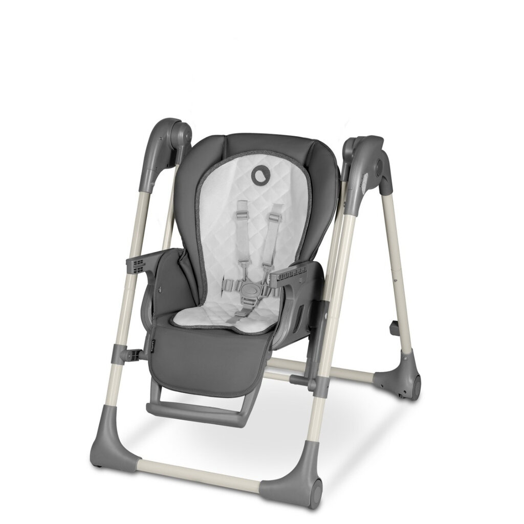 Maitinimo kėdutė - sūpynės Lionelo Laurice, grey stone kaina ir informacija | Maitinimo kėdutės | pigu.lt