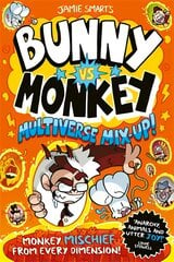 Bunny vs Monkey: Multiverse Mix-up! цена и информация | Книги для детей | pigu.lt