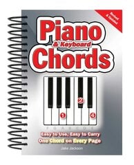 Piano & Keyboard Chords: Easy-to-Use, Easy-to-Carry, One Chord on Every Page Revised edition цена и информация | Книги об искусстве | pigu.lt