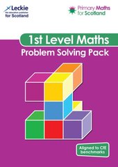 Primary maths for Scotland first level problem solving pack kaina ir informacija | Socialinių mokslų knygos | pigu.lt