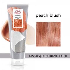 Tonuojanti plaukų kaukė Wella Professionals Color Fresh Mask, Peach Blush, 150 ml цена и информация | Средства для укрепления волос | pigu.lt