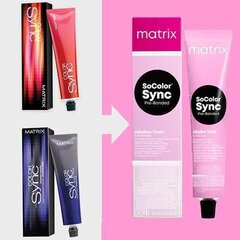 Plaukų dažai Matrix SoColor Sync Pre Bonded 4RV+, 90 ml kaina ir informacija | Plaukų dažai | pigu.lt