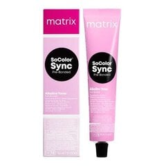 Plaukų dažai Matrix SoColor Sync Pre Bonded 4RV+, 90 ml kaina ir informacija | Plaukų dažai | pigu.lt