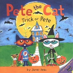 Pete the Cat: Trick or Pete: A Halloween Book for Kids цена и информация | Книги для подростков и молодежи | pigu.lt
