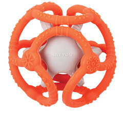 Погремушка-шарик Nattou, оранжевая 2 шт. цена и информация | Игрушки для малышей | pigu.lt