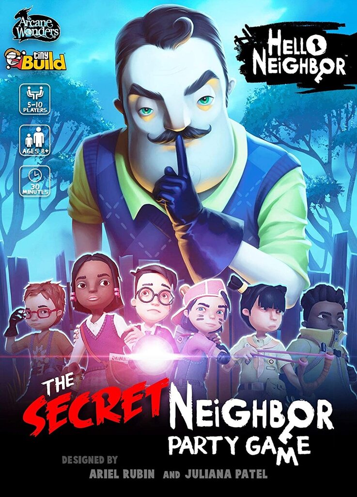 Stalo žaidimas Hello Neighbor: The Secret Neighbor Party Game, EN kaina ir informacija | Stalo žaidimai, galvosūkiai | pigu.lt