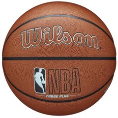 Krepšinio kamuolys Wilson NBA Forge Plus Eco Ball WZ2010901XB, 7 dydis kaina ir informacija | Krepšinio kamuoliai | pigu.lt