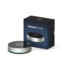 Homey Bridge išmaniųjų namų valdymo centralė zigbee, z-wave plus, IR, Bluetooth, Wifi, 433MHz, 868Mhz цена и информация | Системы безопасности, контроллеры | pigu.lt