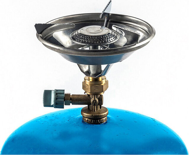 Kempingo viryklė Com gas, 22 cm, mėlyna цена и информация | Kitas turistinis inventorius | pigu.lt