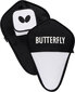 Stalo teniso dėklas Butterfly, juodas kaina ir informacija | Stalo teniso raketės, dėklai ir rinkiniai | pigu.lt