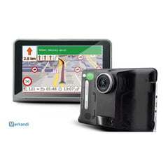 GPS navigacija su vaizdo registratoriumi IHEX 7 DVR kaina ir informacija | GPS navigacijos | pigu.lt