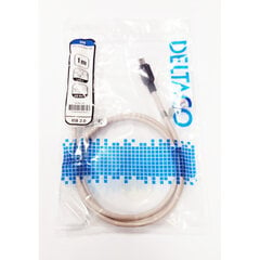 Deltaco Mini USB kaina ir informacija | Laidai telefonams | pigu.lt