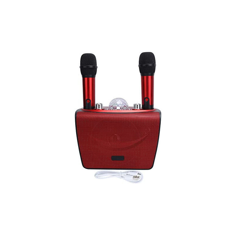 S202 belaidis karaoke garsiakalbis su mikrofonais kaina ir informacija | Mikrofonai | pigu.lt