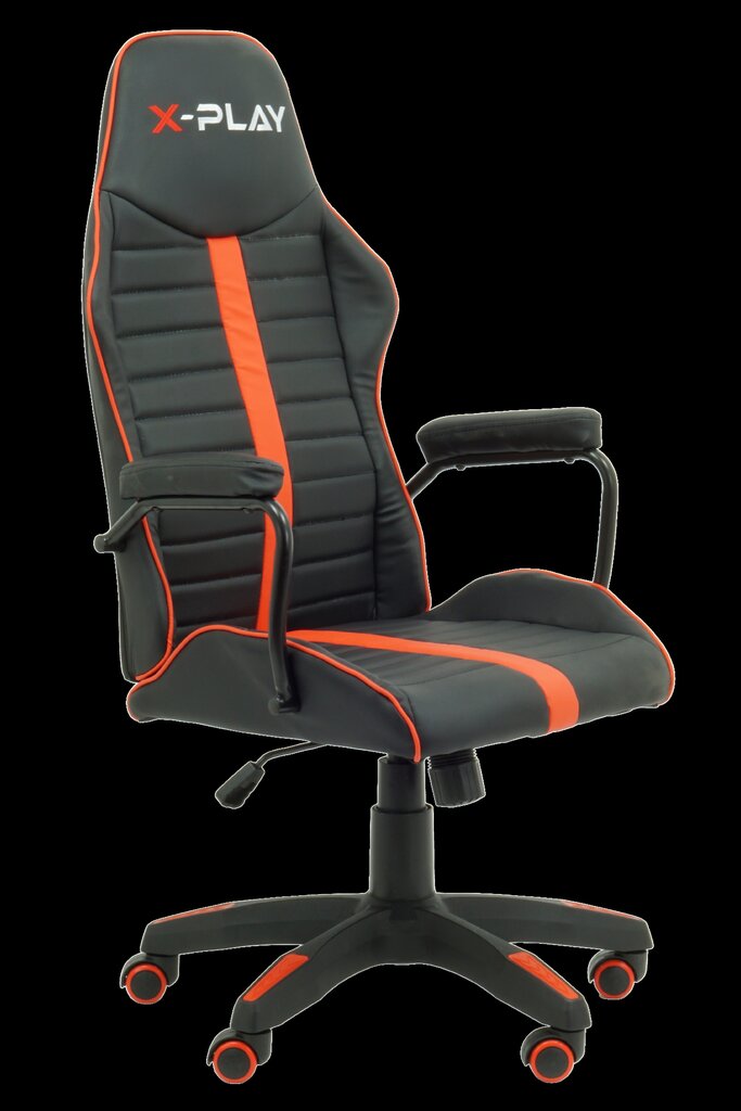 Žaidimų kėdė Nexter, juoda/raudona цена и информация | Biuro kėdės | pigu.lt