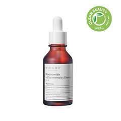 Mary&amp;May Niacinamide + Chaenomeles Sinensis serumas 30ml - šviesinantis veido serumas su niacinamidu kaina ir informacija | Veido aliejai, serumai | pigu.lt