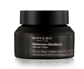 Intensyvus kremas Mary&May Idebenone + Blackberry Complex Intensive Cream, 70 g kaina ir informacija | Veido kremai | pigu.lt