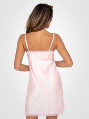 Donna атласная ночная сорочка "Tiffani Pink" цена и информация | Женские пижамы, ночнушки | pigu.lt