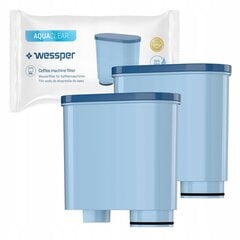 Фильтры Wessper для кофемашины Philips/Saeco, 2 шт. цена и информация | Philips Аксессуары для бытовой техники | pigu.lt