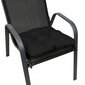 Sodo kėdės pagalvėlės SuperKissen24, 4 vnt., juodos kaina ir informacija | Pagalvės, užvalkalai, apsaugos | pigu.lt