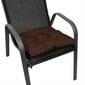 Sodo kėdės pagalvėlės SuperKissen24, 4 vnt., rudos kaina ir informacija | Pagalvės, užvalkalai, apsaugos | pigu.lt