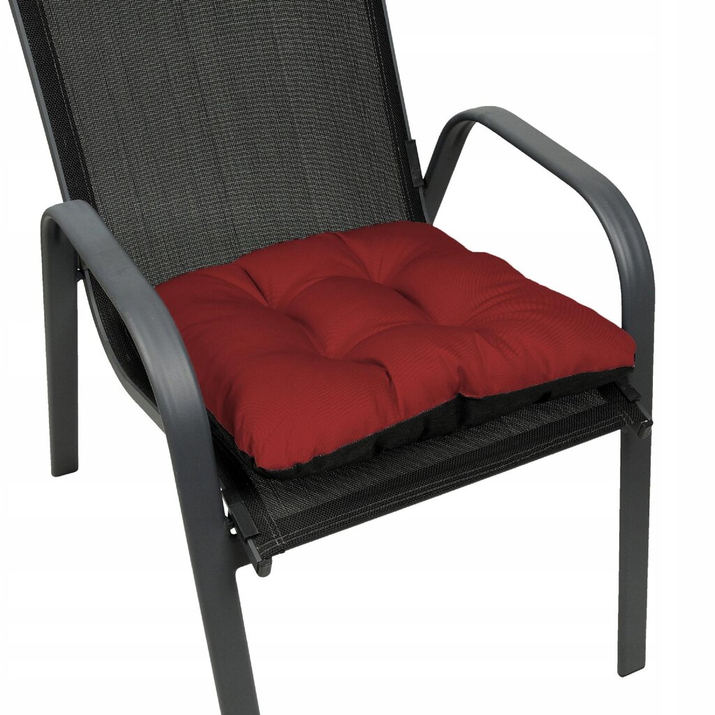 Sodo kėdės pagalvėlės SuperKissen24, 4 vnt., raudonos kaina ir informacija | Pagalvės, užvalkalai, apsaugos | pigu.lt