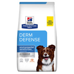 Hills Prescription Diet Canine Derm Defense для собак с курицей, 4 кг цена и информация |  Сухой корм для собак | pigu.lt