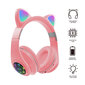 Belaidės RGB ausinės su LED kačių ausimis, M2 kaina ir informacija | Ausinės | pigu.lt