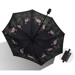 Skėtis moterims eCarla, juodas kaina ir informacija | Moteriški skėčiai | pigu.lt