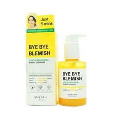 Some By Mi Bye Bye Blemish Vita Tox Brightening Bubble Cleanser, 120мл, пенка, корейская косметика цена и информация | Средства для очищения лица | pigu.lt