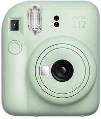 Fujifilm Instax Mini 12, mint green цена и информация | Мгновенные фотоаппараты | pigu.lt