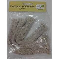 Knot płaski do lmapy naftowej i pochodni 19x1,2x0,5 cm - zestaw 5szt цена и информация | Подсвечники, свечи | pigu.lt