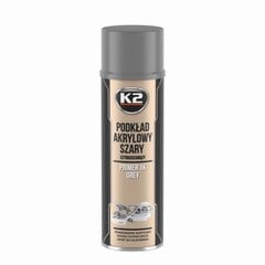 Pilkas gruntas K2, 500 ml kaina ir informacija | Autochemija | pigu.lt