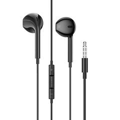 Borofone Earphones BM80 Magnificent with microphone Type C black цена и информация | Теплая повязка на уши, черная | pigu.lt