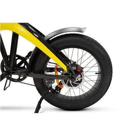 Elektrinis dviratis Ducati Firmed Scrambler SCR-E 20", juodas/ geltonas kaina ir informacija | Elektriniai dviračiai | pigu.lt