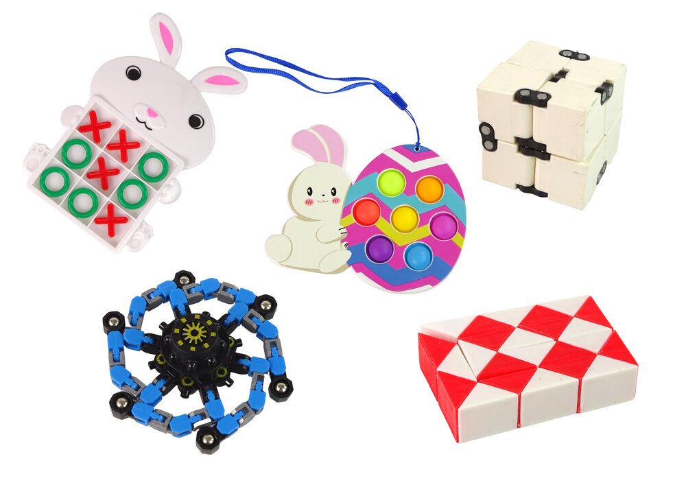 Sensorinių velykinių žaislų rinkinys, 36 vnt kaina ir informacija | Lavinamieji žaislai | pigu.lt