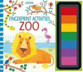 Fingerprint Activities Zoo цена и информация | Книги для самых маленьких | pigu.lt