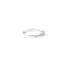 Auksinis žiedas moterims ZGB3316W kaina ir informacija | Žiedai | pigu.lt