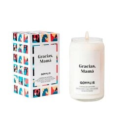 Ароматизированная свеча GOVALIS Gracias Mamá (500 g) цена и информация | Подсвечники, свечи | pigu.lt