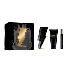 Rinkinys Carolina Herrera Bad Boy vyrams: tualetinis vanduo EDT, 100 ml + 10 ml + dušo želė, 100 ml kaina ir informacija | Kvepalai vyrams | pigu.lt