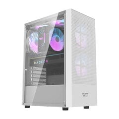 Darkflash A290 computer case + 3 fans (white) цена и информация | Корпуса | pigu.lt