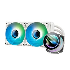 Darkflash DX240 V2.6 PC Water Cooling ARGB 2x 120x120 (white) цена и информация | Кулеры для процессоров | pigu.lt