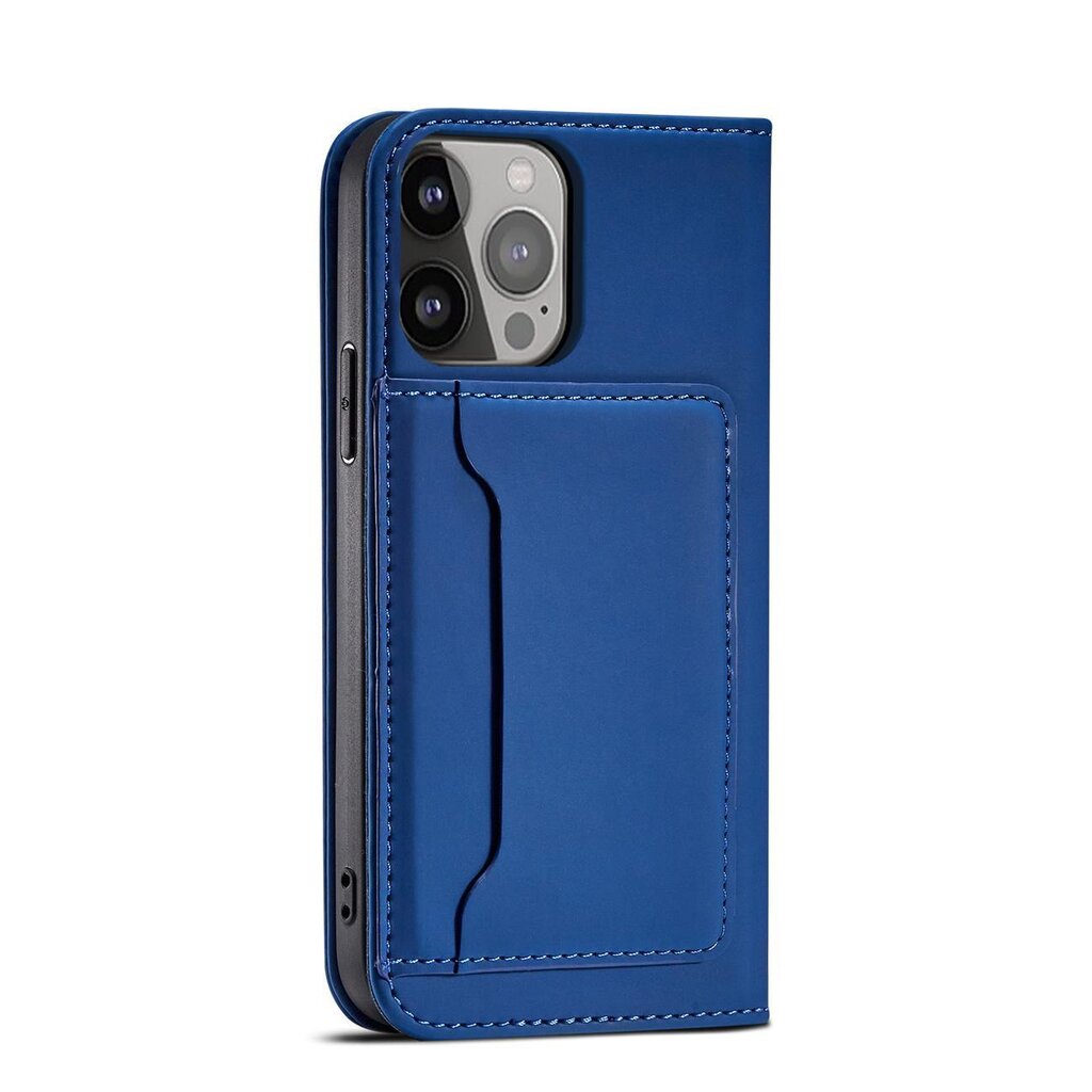 Magnet Card Case, mėlynas kaina ir informacija | Telefono dėklai | pigu.lt