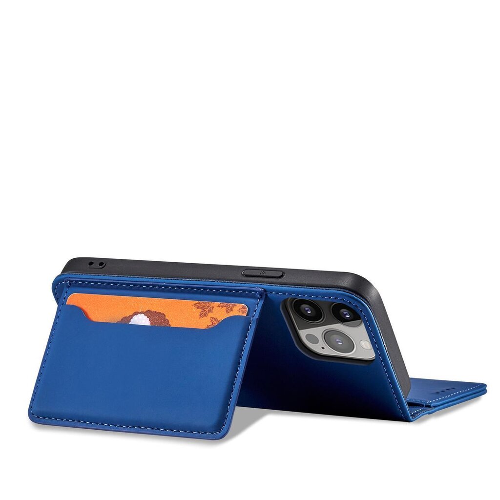 Magnet Card Case, mėlynas kaina ir informacija | Telefono dėklai | pigu.lt