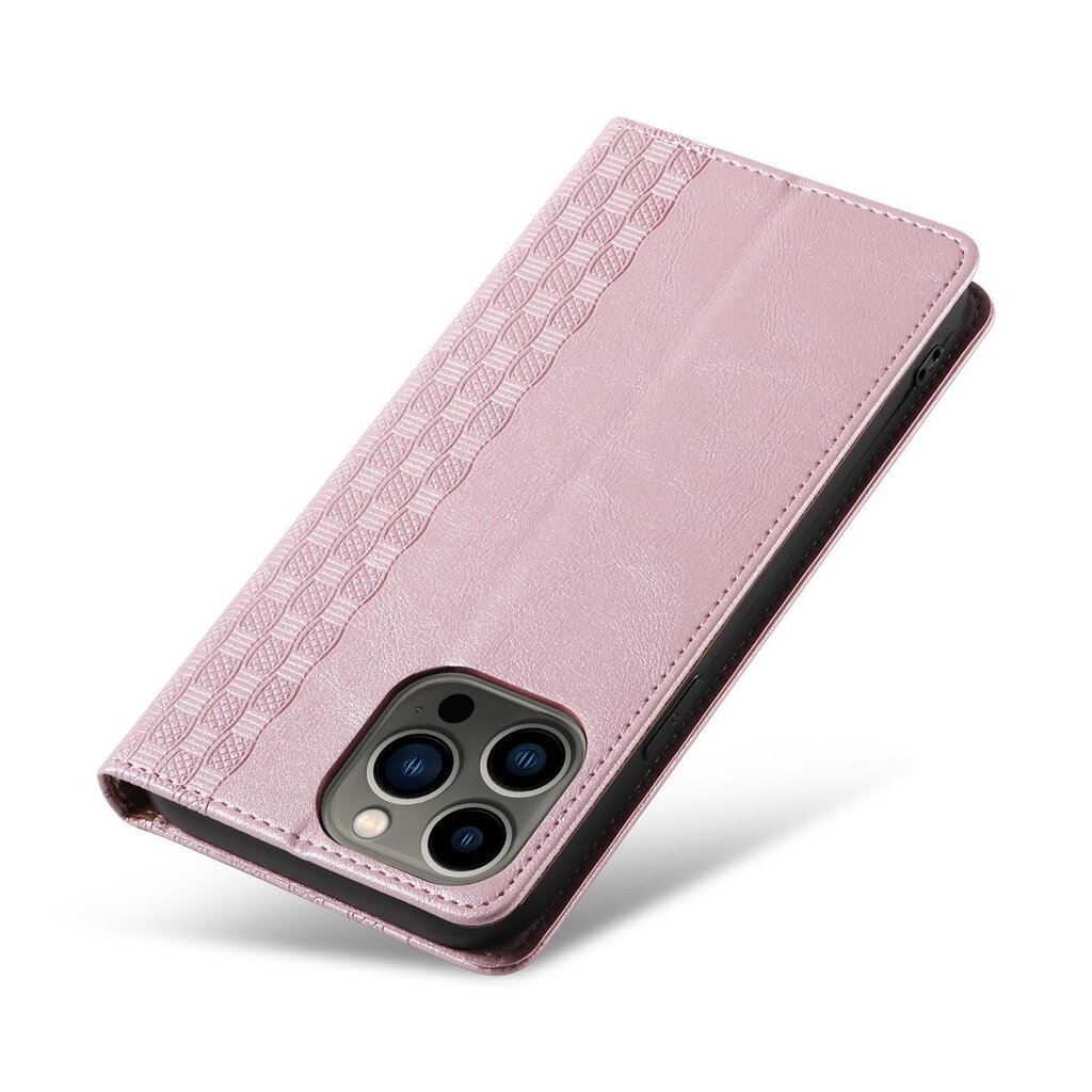 Magnet Strap Case, rožinis kaina ir informacija | Telefono dėklai | pigu.lt