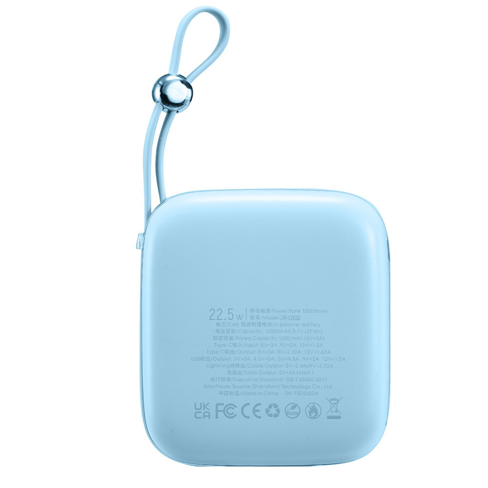 Joyroom JR-L002, 10000mAh kaina ir informacija | Atsarginiai maitinimo šaltiniai (power bank) | pigu.lt