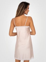 Donna атласная ночная сорочка "Tiffani Beige" цена и информация | Женские пижамы, ночнушки | pigu.lt
