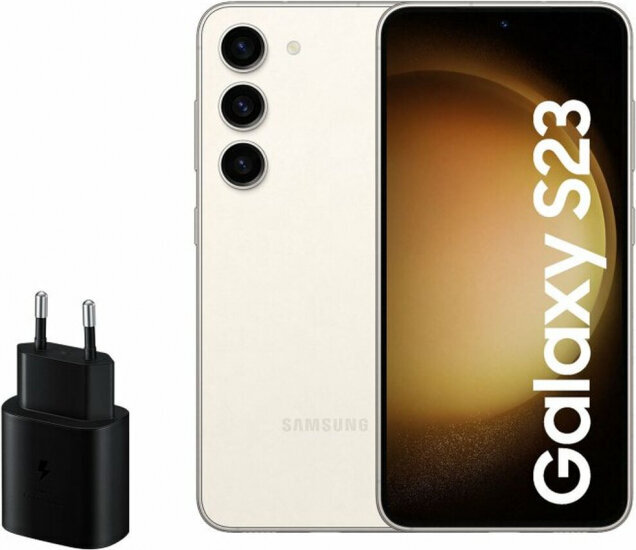 Samsung Galaxy S23, 8/256 GB, Dual SIM, White kaina ir informacija | Mobilieji telefonai | pigu.lt