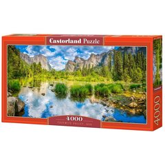 Dėlionė su gamtos vaizdu Castorland Yosemite Valley, 4000 d. kaina ir informacija | Dėlionės (puzzle) | pigu.lt